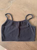 Zwart topje maat S, Zwart, Ophalen of Verzenden, Zo goed als nieuw, Shein