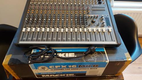 Mackie CFX16 MK2, Muziek en Instrumenten, Mengpanelen, Zo goed als nieuw, 10 tot 20 kanalen, Microfooningang, Ophalen of Verzenden