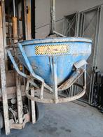 Beton kubel 200 liter, Ophalen