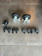 Zwenkwieltjes,  verschillende maatjes., Enlèvement, Comme neuf