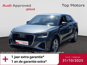 Audi Q2 S-LINE*2J GARANTIE*TFSI 110pk*CARPLAY*GPS*DAB*TOPWAY beschikbaar voor biedingen