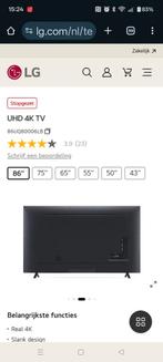 Téléviseur intelligent 86 pouces, Enlèvement, LG, Smart TV