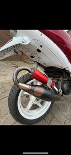 Hebo racing uitlaat minarelli horizontaal, Fietsen en Brommers, Ophalen, Zo goed als nieuw, Uitlaat