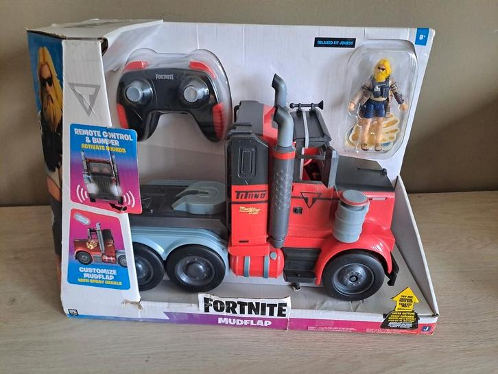 Fortnite Deluxe Feature Mudflap RC Vehicle Jazwares, Hobby en Vrije tijd, Modelbouw | Radiografisch | Auto's, Nieuw, Ophalen
