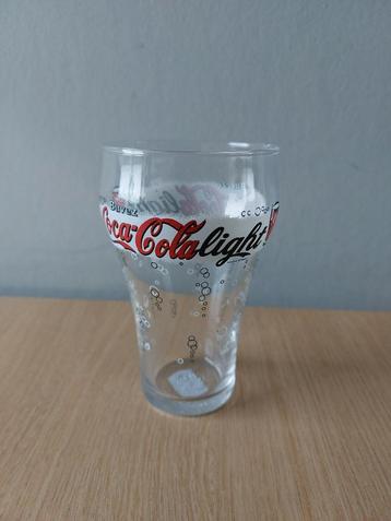 Ancien verre Coca-Cola Light, Collections, Enlèvement ou Envoi, Comme neuf, Verre à soda