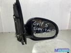 VW GOLF 5 LC9Z Zwart rechts spiegel buitenspiegel, Auto-onderdelen, Gebruikt, Volkswagen