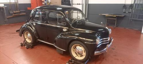 RENAULT 4CV, Auto's, Oldtimers, Particulier, Open dak, Renault, Benzine, Overige carrosserie, 4 deurs, Zwart, Overige kleuren