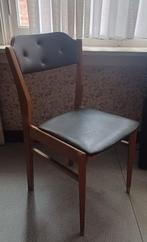 2x Vintage stoelen (jaren '60 Deens Design), Huis en Inrichting, Stoelen, Gebruikt, Twee, Bruin, Feens