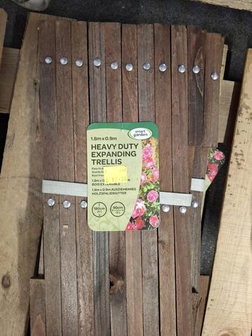 7 nieuwe klimrek voor planten 180x90cm beschikbaar voor biedingen