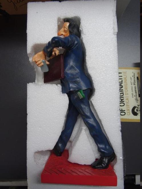 ⚠️ Figurine Guillermo Forchino « The Businessman », Collections, Statues & Figurines, Neuf, Humain, Enlèvement ou Envoi