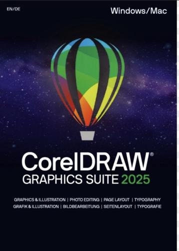 Coreldraw graphics suite 2025 officiële versie met licentie, Enlèvement