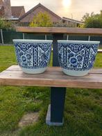 Vintage bloempot Delfts Royal Sphinx, Ophalen, Zo goed als nieuw