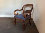 Early Victorian Mahogany Desk Elbow Chair, Ophalen