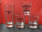 Set van 4 verschillende Jack Daniels whiskyglazen, Verzamelen, Ophalen of Verzenden, Zo goed als nieuw