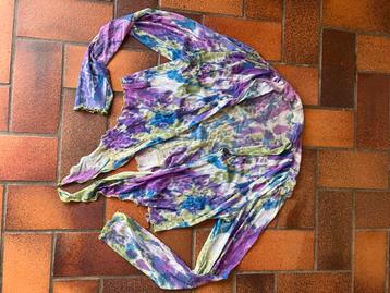 Joseph Ribkoff S/M/L sheer doorschijnende blouse beschikbaar voor biedingen