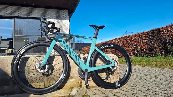 Canyon Aeroad CF SLX 8 Di2 maat S, Fietsen en Brommers, Fietsen | Racefietsen, Gebruikt, Heren, Overige merken, Meer dan 20 versnellingen