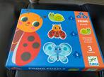 Primo puzzels In de tuin Djeco, Kinderen en Baby's, Ophalen of Verzenden, Zo goed als nieuw