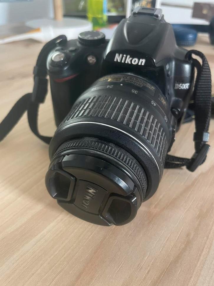 Fototoestel Nikon D5000, Audio, Tv en Foto, Fotocamera's Analoog, Zo goed als nieuw, Nikon, Ophalen
