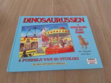 Dinosaurussen puzzelboek beschikbaar voor biedingen