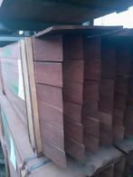 Azobe palen grote partij 80x80mm lengte 200 t/m 400 cm, Tuin en Terras, Palen, Balken en Planken, Palen, Nieuw, Ophalen of Verzenden