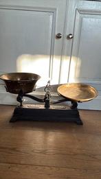 Oude zware weegschaal antiek, Antiek en Kunst, Antiek | Gereedschap en Instrumenten, Ophalen
