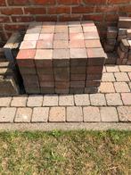 Klinkers herfstkleur 125 stuks 10 breed 10 lang GRATIS, Tuin en Terras, Tegels en Klinkers, Ophalen, Zo goed als nieuw, Klinkers