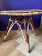 Vintage rotan salontafel – unieke vondst uit Parijs, Ophalen