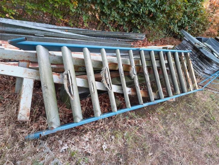 Metalen trap, Doe-het-zelf en Bouw, Ladders en Trappen, Trap, Ophalen