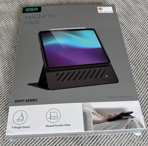 Coque Magnetic Shift ESR iPad PRO 11 pouces (M4) 2024, Computers en Software, Tablet-hoezen, Zo goed als nieuw, Bescherming achterkant