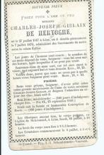 RP Charles-Joseph-Ghislain De Hertoghe 1817-1876 Léau, Enlèvement ou Envoi