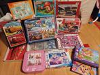 Lot de puzzles Cars, Minnie, Pat patrouille, Toy Story, Etc., Ophalen, Meer dan 50 stukjes, Gebruikt, 4 tot 6 jaar