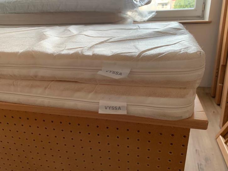 Kindermatras ikea, Huis en Inrichting, Slaapkamer | Matrassen en Bedbodems, Gebruikt, Matras, 70 cm of minder, 190 cm of minder