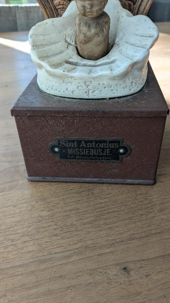 spaarpot / missiebusje, Collections, Tirelires, Utilisé, Autres thèmes, Autres matériaux, Enlèvement ou Envoi