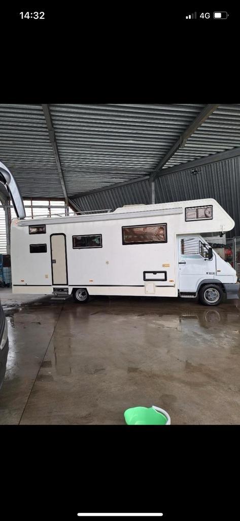 Grote camper 8 +1 ( rijbewijs c), Caravans en Kamperen, Mobilhomes, Particulier, meer dan 6, Diesel, Ophalen