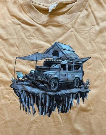 Land rover Defender adventure tshirt (m) beschikbaar voor biedingen