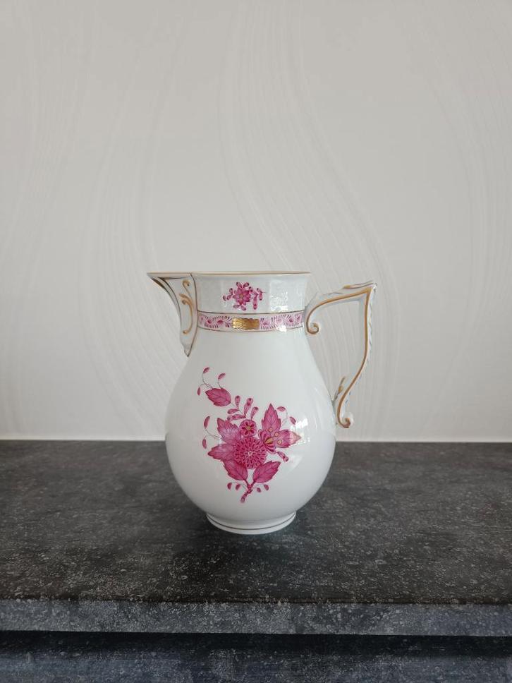 Herend porseleinen melkkan. Motief: Apponyi roos., Antiek en Kunst, Antiek | Porselein, Ophalen of Verzenden