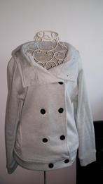 Veste à capuche gris clair neuve, Sans marque, Taille 38/40 (M), Enlèvement, Gris