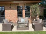 4 delige loungeset, Tuin en Terras, Ophalen, 4 zitplaatsen, Gebruikt, Loungeset