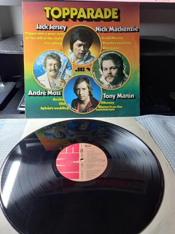 Topparade - Lp Als nieuw, Cd's en Dvd's, Vinyl | Pop, Zo goed als nieuw, 1960 tot 1980, 12 inch, Ophalen of Verzenden
