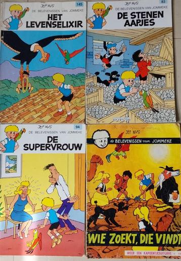 9 STRIPBOEKEN JOMMEKE EN BON ÉTAT  beschikbaar voor biedingen