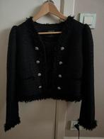 Goelia zwarte tweedjas en rok maat XS, Kleding | Dames, Jassen | Winter, Zwart, Ophalen of Verzenden, Zo goed als nieuw, Maat 34 (XS) of kleiner