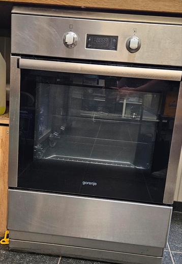Four Gorenje + induction avec 4 brûleurs, Enlèvement, Utilisé, Four