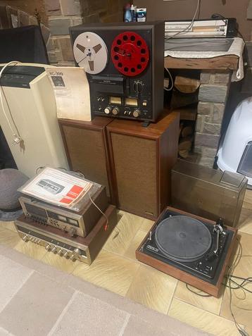 Chaine hi-fi realistic 1970 magnétophone beschikbaar voor biedingen