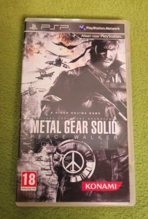 Metal Gear Solid Peace Walker, Games en Spelcomputers, Games | Sony PlayStation Portable, Gebruikt, Avontuur en Actie, 2 spelers