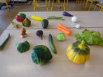 Lesmateriaal:  plastic fruit, groenten en dieren, Zo goed als nieuw, Ophalen