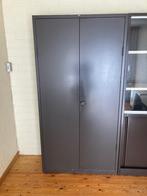Metalen kast, Huis en Inrichting, Kasten | Roldeurkasten en Archiefkasten, Ophalen, Gebruikt, 200 cm of meer, 150 tot 200 cm