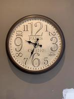 Wandklok, Huis en Inrichting, Woonaccessoires | Klokken, Ophalen, Zo goed als nieuw, Wandklok
