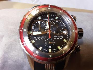 Certina DS Blue Ribbon Chrono Diver quartz  beschikbaar voor biedingen