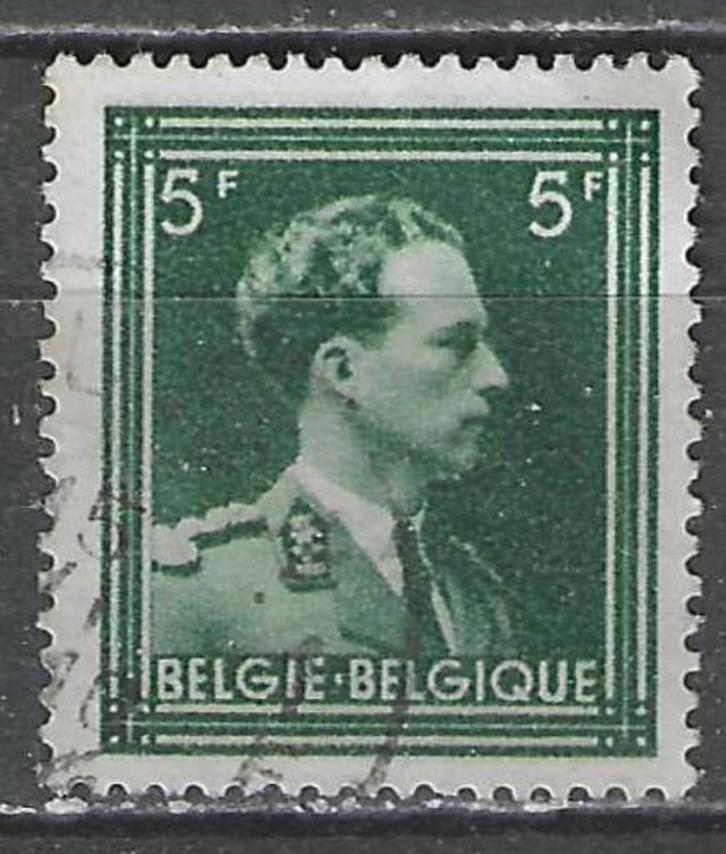 Belgie 1943 - Yvert/OBP 646 - Koning Leopold III (ST), Postzegels en Munten, Postzegels | Europa | België, Gestempeld, Koninklijk huis