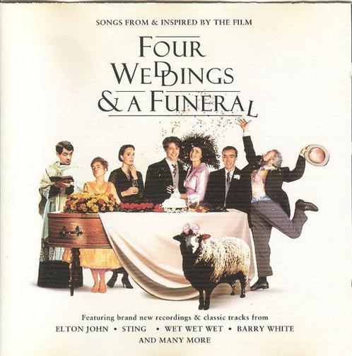 CD * FOUR WEDDINGS & A FUNERAL - SONGS FROM THE FILM, CD & DVD, CD | Musiques de film & Bandes son, Comme neuf, Enlèvement ou Envoi